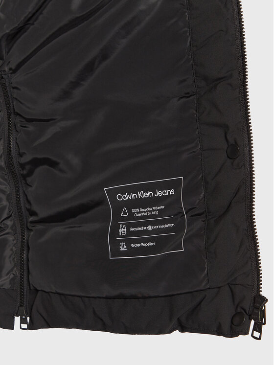 Calvin Klein Jeans Calvin Klein Jeans Μπουφάν χειμωνιάτικο J20J219817 Μαύρο Regular Fit