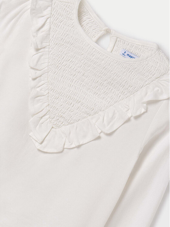 Mayoral Mayoral Majica 7190 Écru Regular Fit