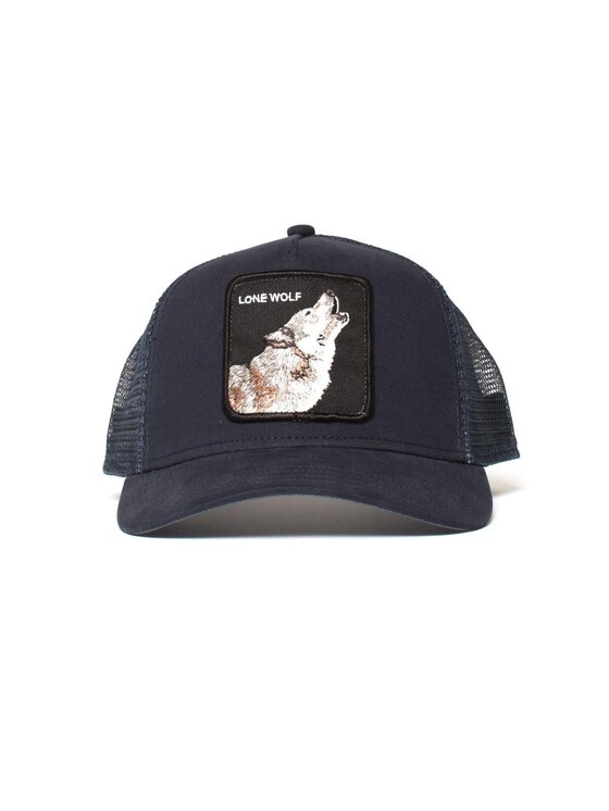 Goorin Bros Goorin Bros Czapka z daszkiem Lone Wolf Granatowy