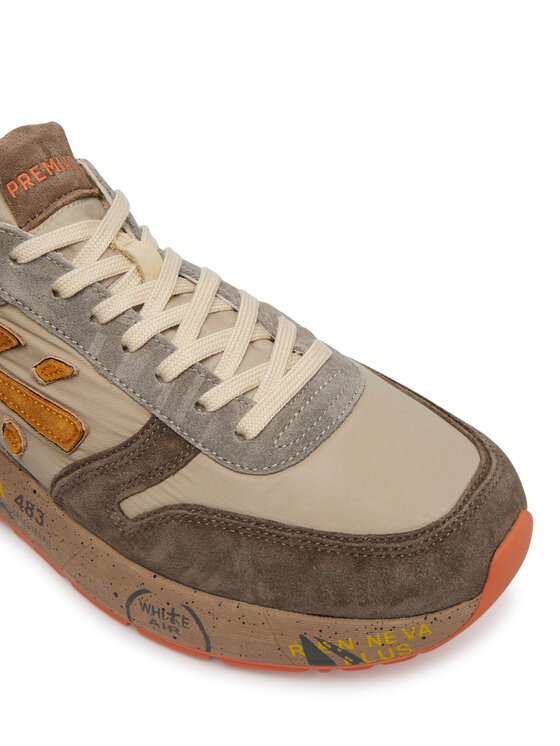 Premiata Premiata Sneakersy Mick Var 7866 Brązowy