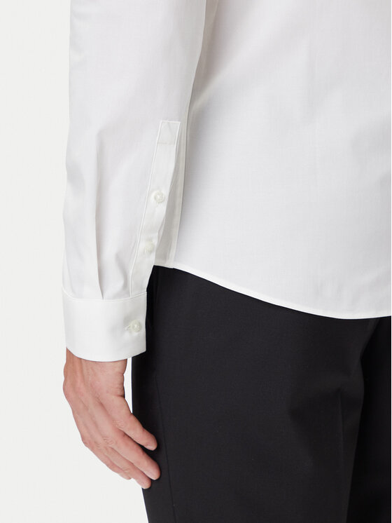 HUGO HUGO Koszula Ero3 50475678 Biały Extra Slim Fit