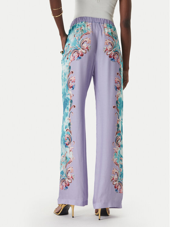 Versace Jeans Couture Versace Jeans Couture Stoffhose 80HAA1P2 NS830 Türkisfarben Regular Fit