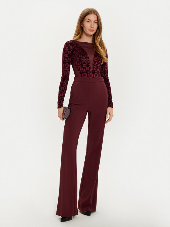 Elisabetta Franchi Elisabetta Franchi Bodi BO-011-47E2 Bordoopunane Slim Fit