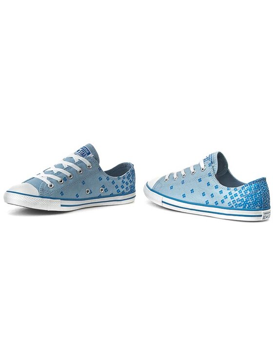 Converse Converse Sneakers aus Stoff Ct Dainty Ox Fo 547150C Blau