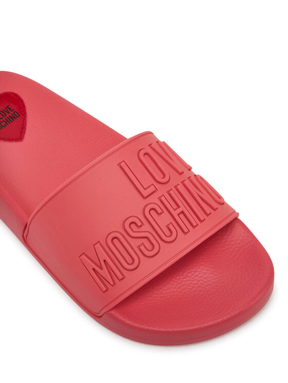 LOVE MOSCHINO LOVE MOSCHINO Klapki JA28052G1MI15502 Koralowy