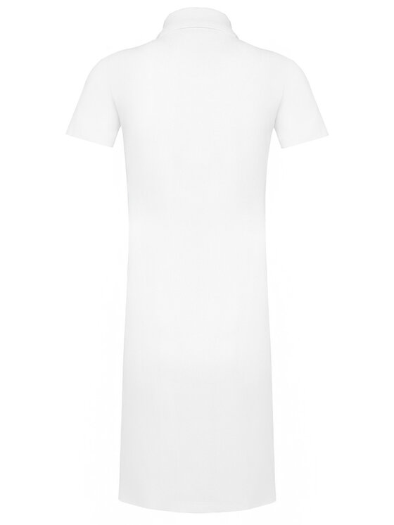 Lacoste Lacoste Повсякденна сукня EF5473 Білий Slim Fit