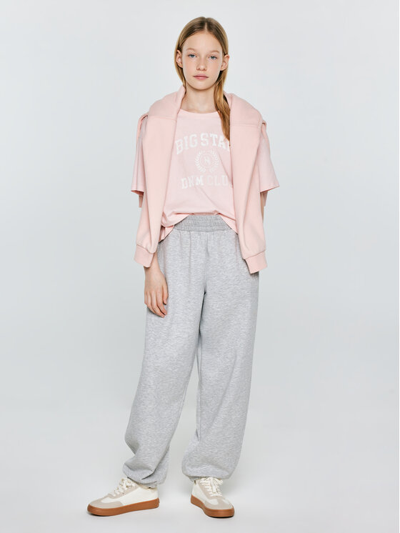 BIG STAR BIG STAR T-Shirt MINKA Różowy Comfort Fit