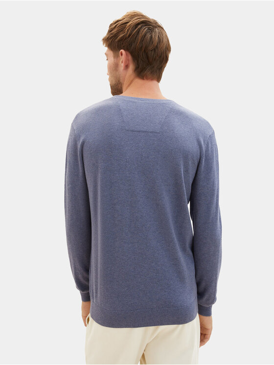 Tom Tailor Tom Tailor Sweter 1012820 Niebieski Regular Fit