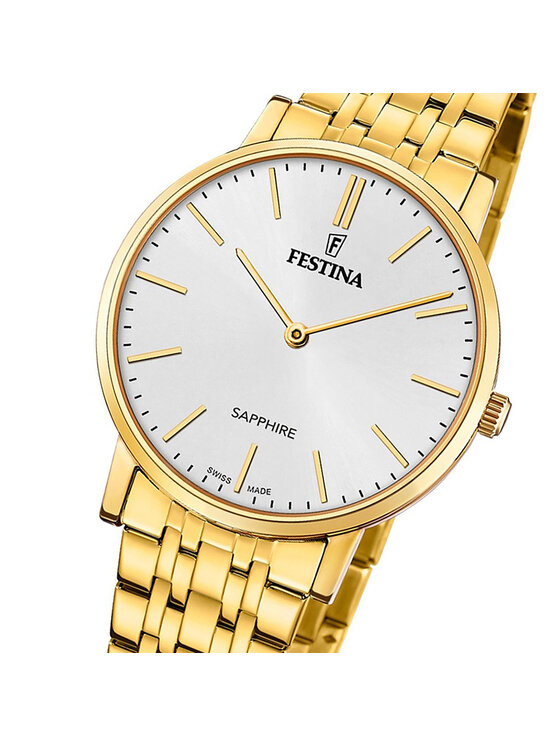 Festina Festina Zegarek F20046-2 Złoty