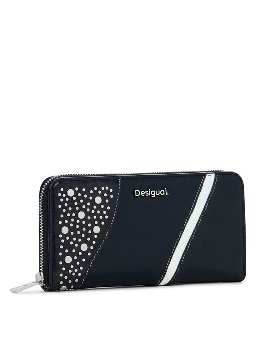 Desigual Desigual Μεγάλο Πορτοφόλι Γυναικείο 25SAYP24 Μαύρο