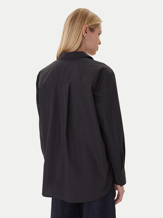 Tommy Hilfiger Tommy Hilfiger Πουκάμισο WW0WW45612 Μαύρο Relaxed Fit