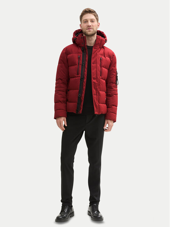 Tom Tailor Tom Tailor Зимно яке 1043707 Червен Regular Fit
