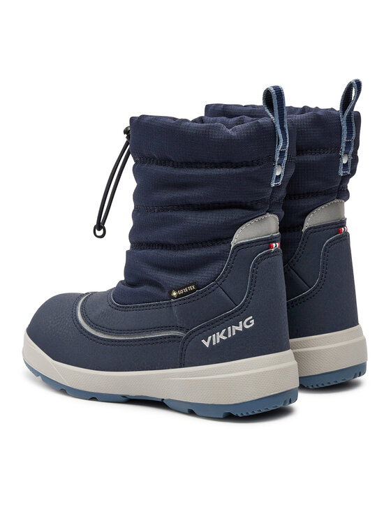 Viking Viking Śniegowce Toasty Pull-On Warm Gtx GORE-TEX 3-94015-5 Granatowy