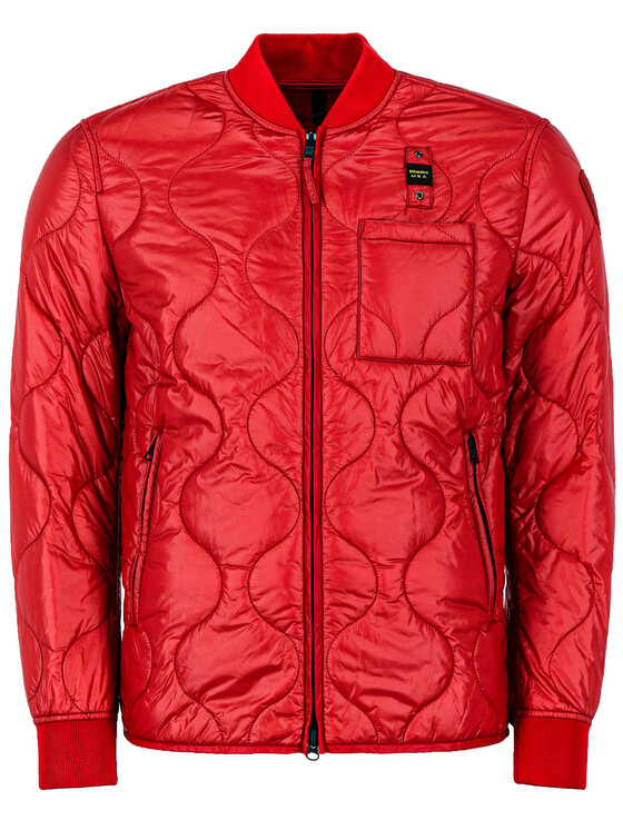 Blauer Bomber Giubbini Corti 20sbluc02049 005637 551 Rosso Regular Fit Modivo It