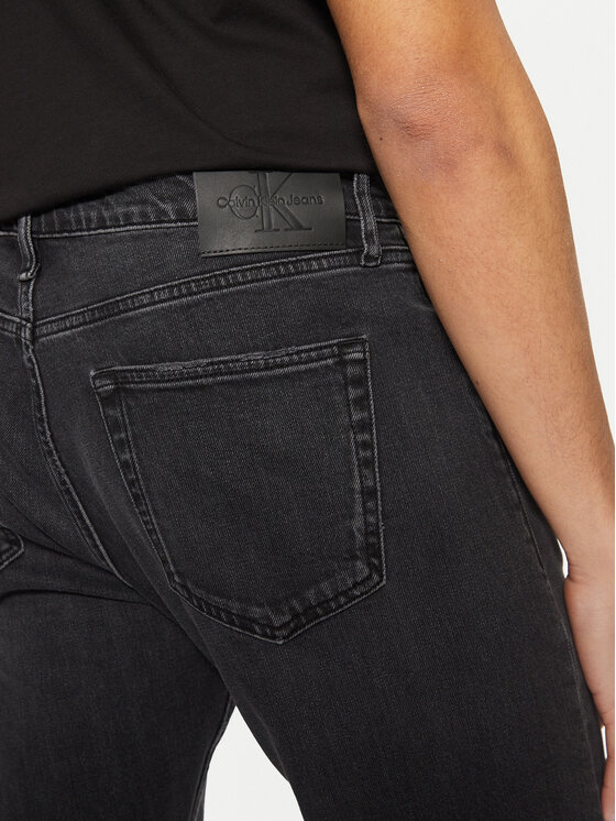 Calvin Klein Jeans Calvin Klein Jeans Farmer J30J327206 Fekete Straight Fit