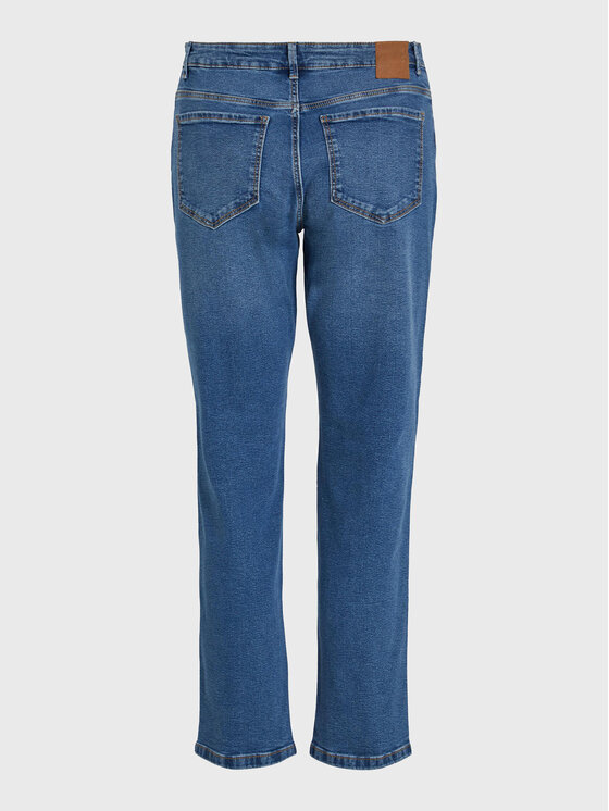 Vila Vila Traperice Alice 14080228 Tamnoplava Straight Fit