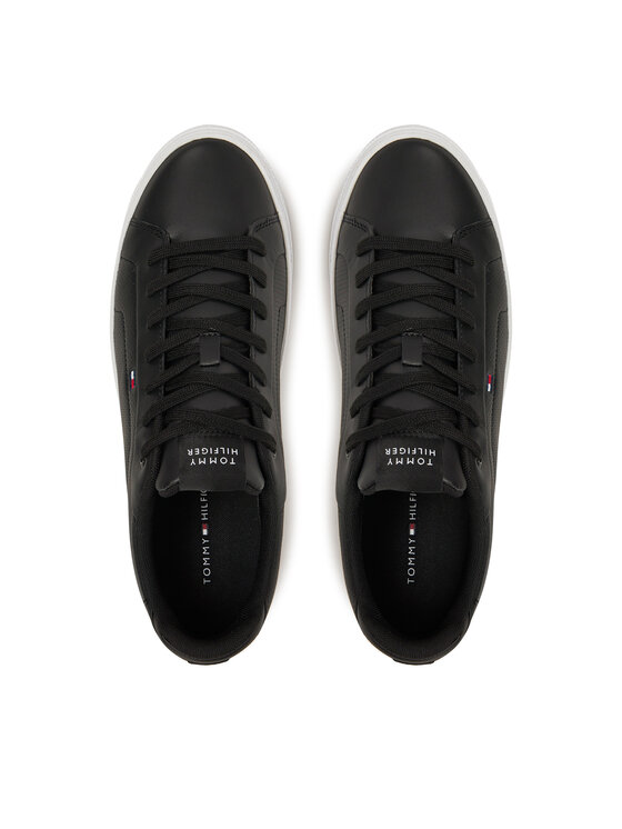 Tommy Hilfiger Tommy Hilfiger Sneakers Icon Court Pinperf Lth FM0FM05483 Nero