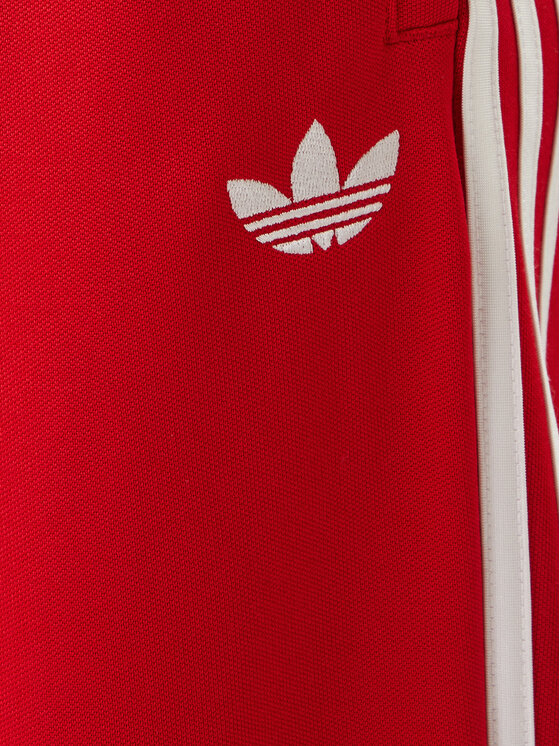 adidas adidas Spodnie dresowe adicolor KE3498 Czerwony Loose Fit