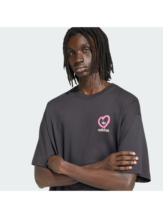 adidas adidas T-Shirt 164256 Czarny Oversize