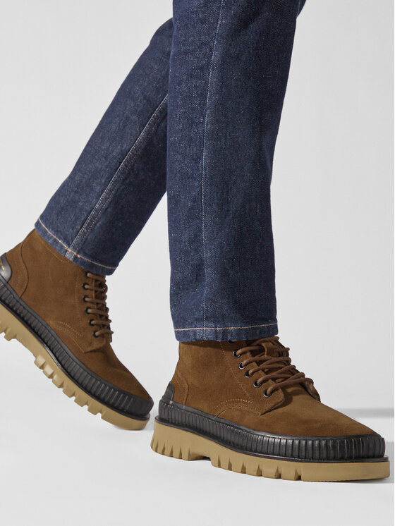 Gant Gant Kotníková obuv Nebrada Mid Boot 27643360 Hnědá