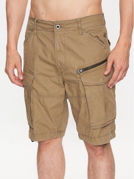 G-Star Raw G-Star Raw Šortky z materiálu D08566-D387-B212 Zelená Relaxed Fit