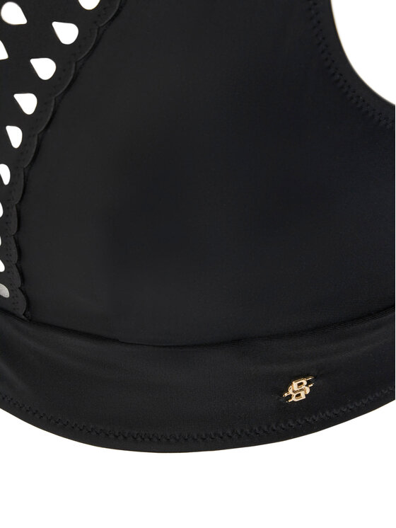 BOSS BOSS Bikini-Oberteil Eyelet 50540665 Schwarz
