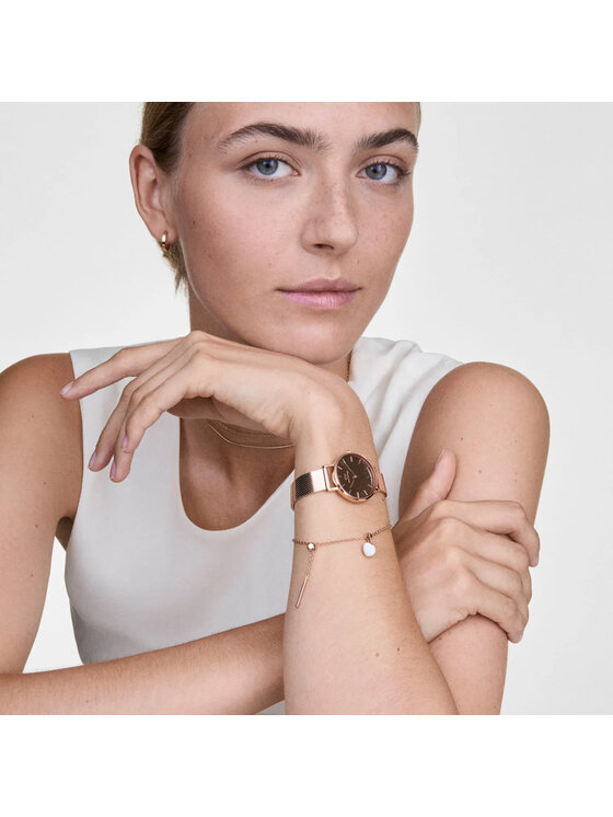 Daniel Wellington Daniel Wellington Zegarek DW00100795 Różowe złoto