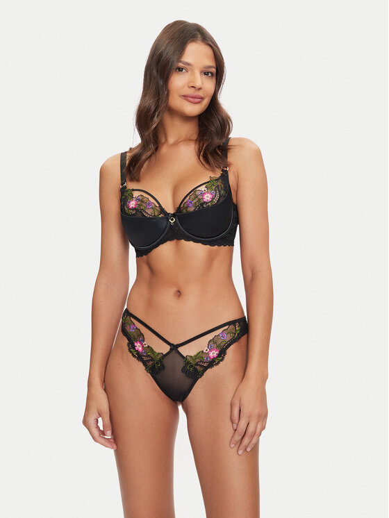 Guess Guess Brazilské kalhotky O4BE06 KCG30 Černá