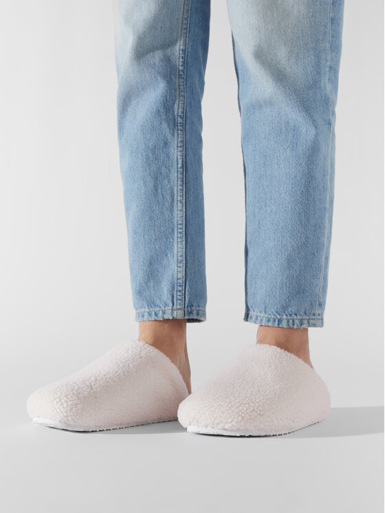 United Colors Of Benetton Chaussons Winter 8H4K1D00R Blanc Modivo