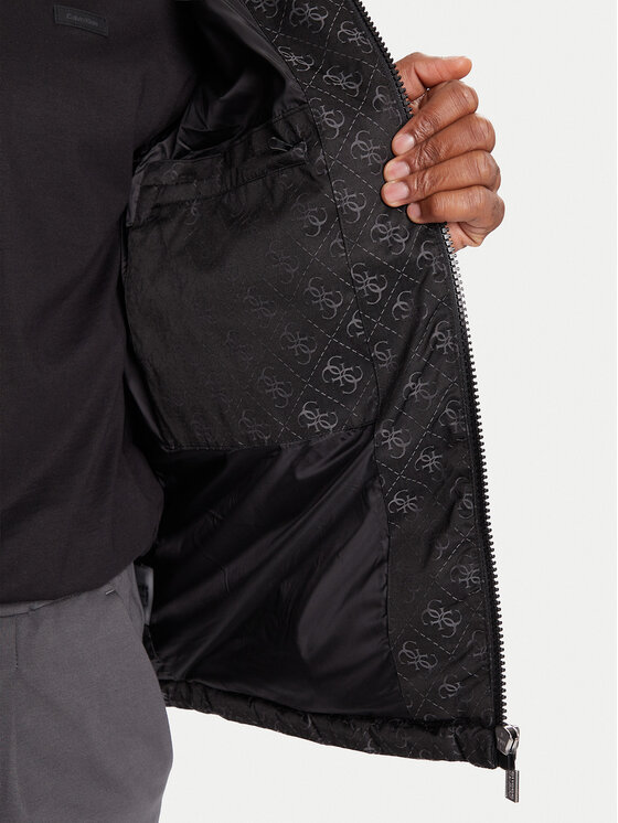 Guess Guess Átmeneti kabát Z5BL02 WFIQ2 Fekete Regular Fit