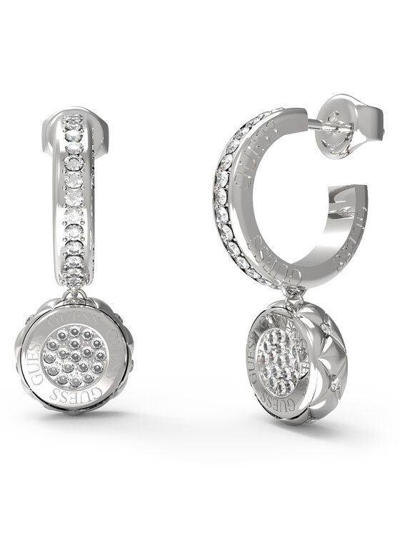 Guess Guess Naušnice JUBE04 596JW Srebrna