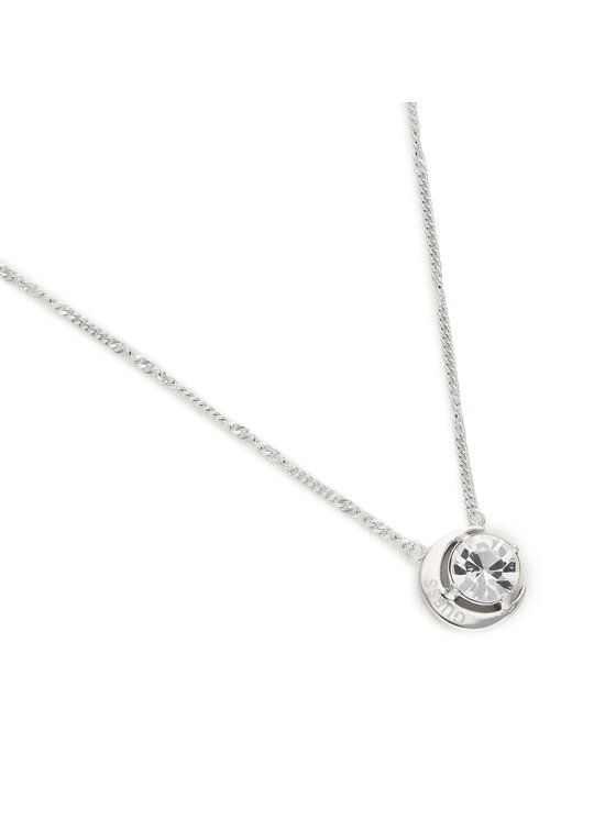Guess Guess Náhrdelník JUBN01 190JW Stříbrná