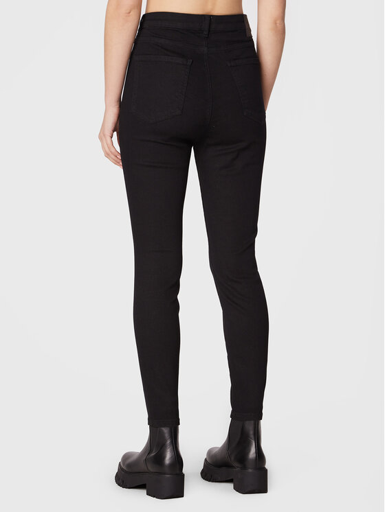 Jeans Crop 4.0 50480447 Nero Super Skinny Fit