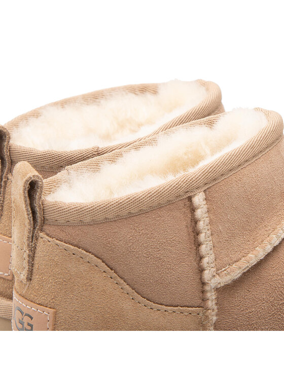 Ugg Ugg Hótaposó W Classic Ultra Mini 1116109 Bézs