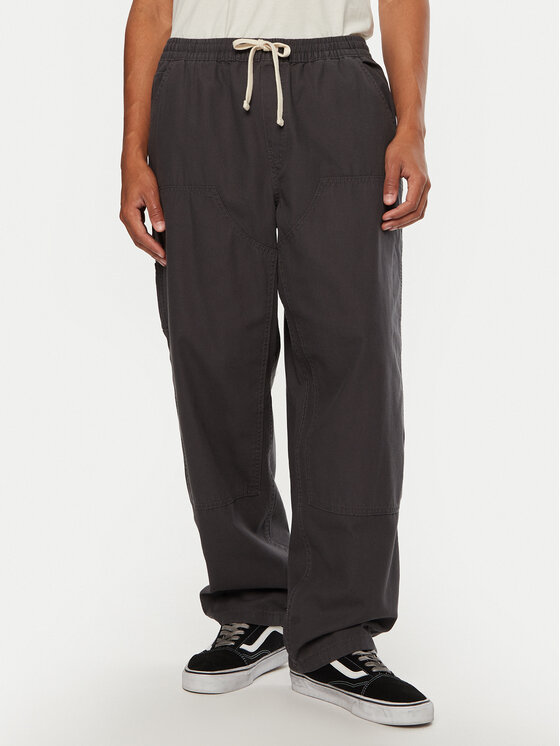 Vans Bavlnené nohavice Ranger VN000HAH Sivá Baggy Fit