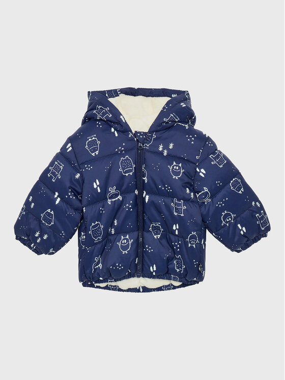 United Colors Of Benetton United Colors Of Benetton Kevad-sügis jope 2H4BAN009 Tumesinine Regular Fit