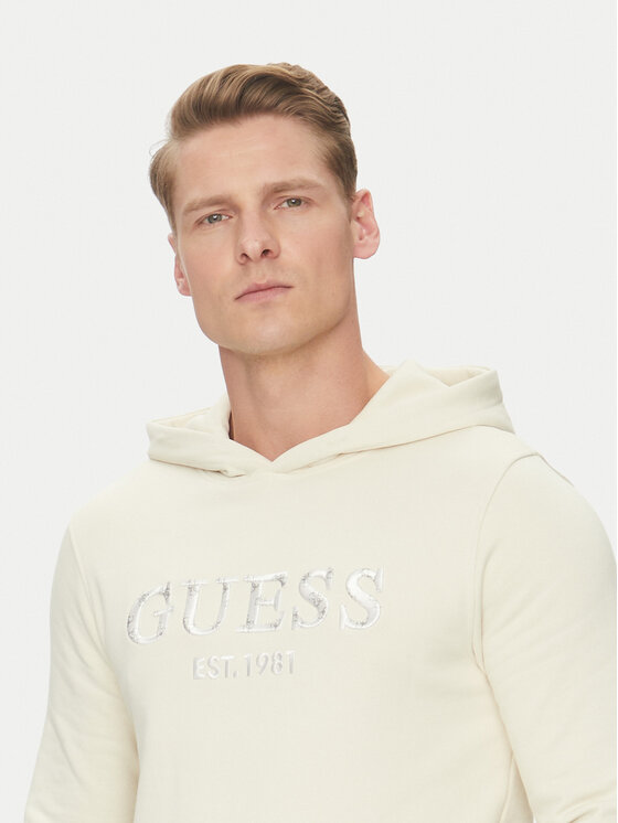 Guess Guess Džemperis M5GQ36 KCN01 Écru Regular Fit