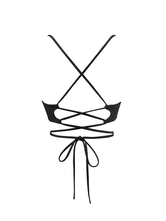 Love and Hate Love and Hate Bikini pezzo sopra Malibu Marrone