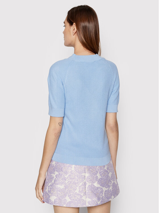 Selected Femme Selected Femme Пуловер Elinna 16082425 Син Slim Fit