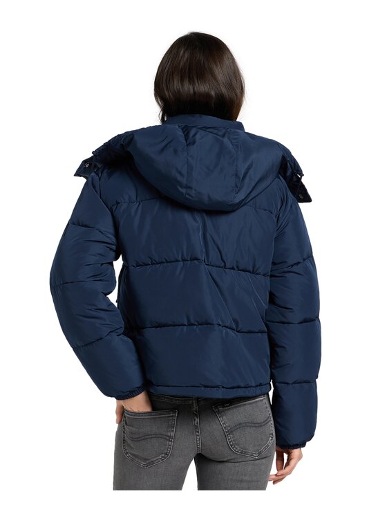Lee Lee Kurtka puchowa 112371016 Granatowy Regular Fit
