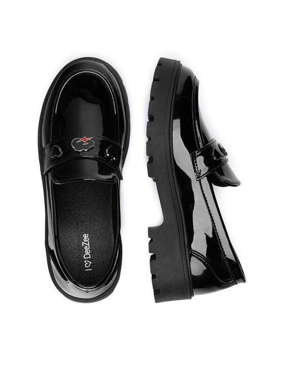 DeeZee DeeZee Loaferek CM240510-1 Fekete