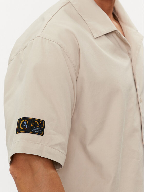 Champion Champion Πουκάμισο 220005 Γκρι Custom Fit