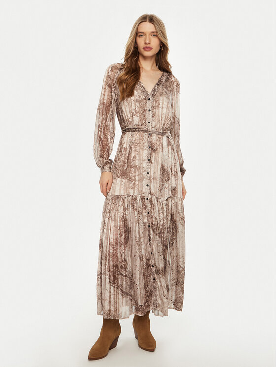 Guess Guess Vsakodnevna obleka W5RK77 WGWV2 Modra Regular Fit