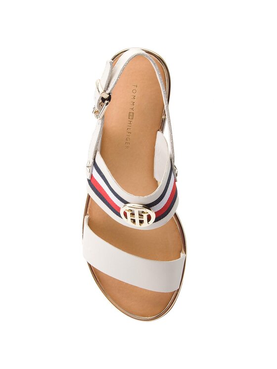 Tommy hilfiger corporate hot sale ribbon flat sandal