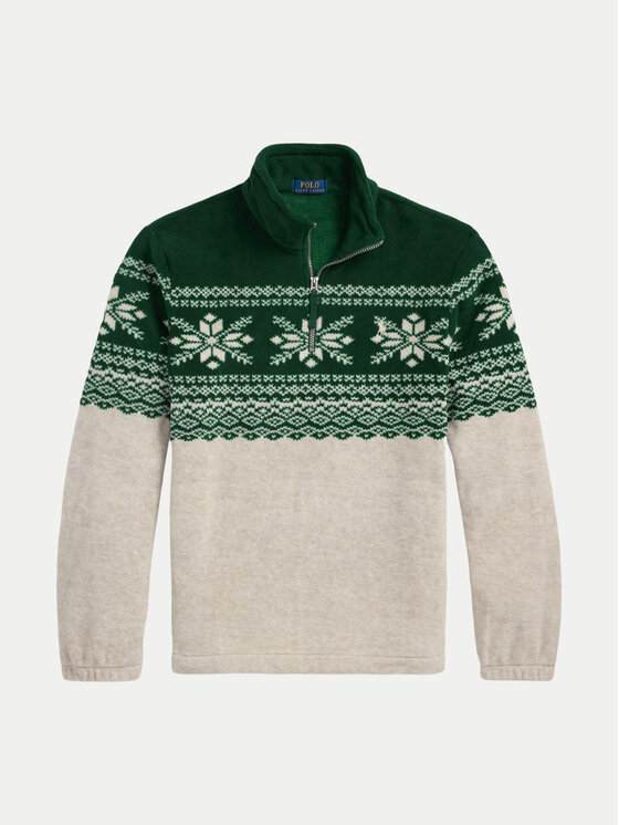 Polo Ralph Lauren Polo Ralph Lauren Džemper 710952261001 Zelena Regular Fit