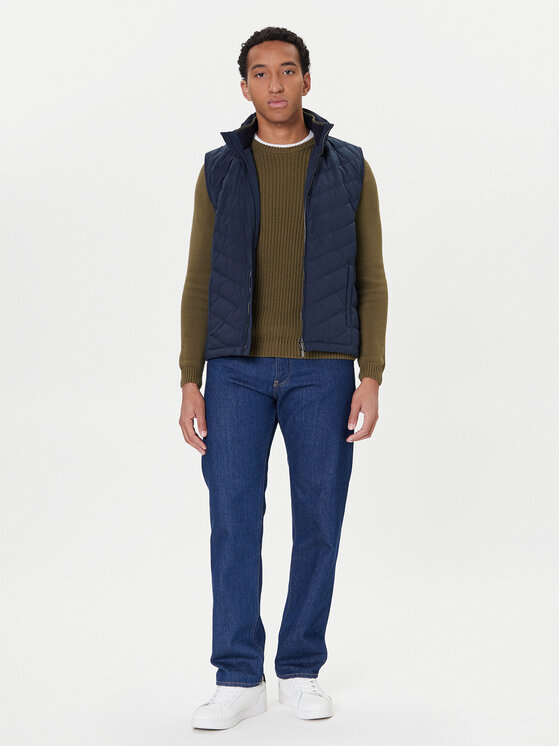 Paul&Shark Paul&Shark Brezrokavnik 15312605 Mornarsko modra Regular Fit