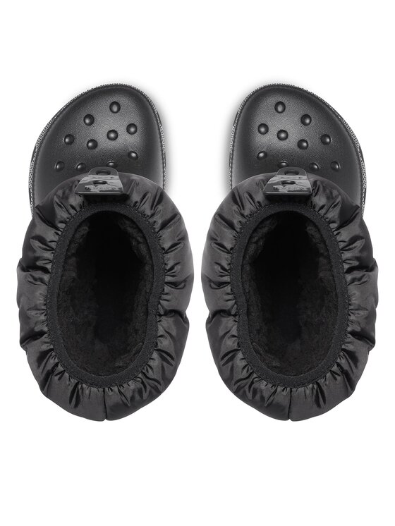 Crocs Crocs Μπότες Χιονιού Crocs Classic Neo Puff Boot T 207683 Μαύρο