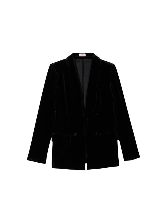 Oltre Oltre Giacca da abito R019R002386N033 Nero Regular Fit