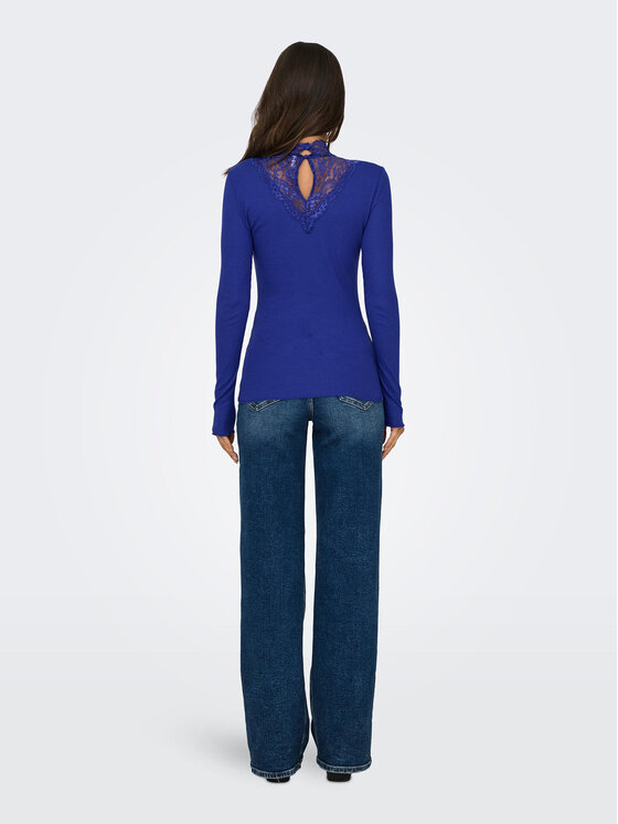 ONLY ONLY Halenka Luxi 15310698 Modrá Regular Fit