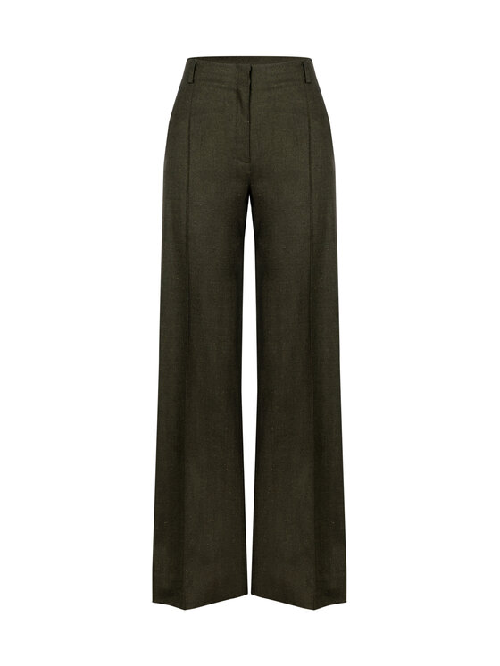 Deni Cler Milano Deni Cler Milano Spodnie materiałowe W-DC-5253-F5-D4-49-1 Khaki Loose Leg